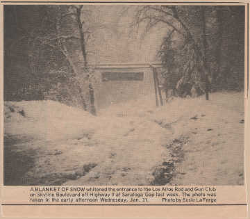 Pistol Range in 1961