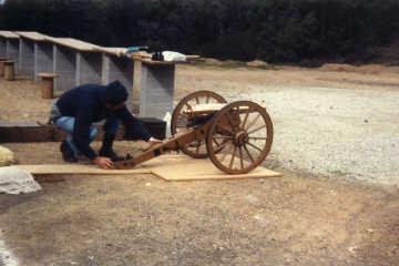 Cannon on 100-Yard Range